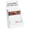 Quill Brand® Literature Counter Display Header Card, White, 10/Bundle (MDIS102H)