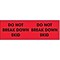 Tape Logic Do Not Break Down Skid Shipping Label, 3 x 10, 500/Roll