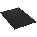 Black Plastic Sheet, 24 x 36, 10/Bundle (PCS2436B)