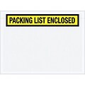 Quill Brand Packing List Envelope, 4 1/2 x 6 - Yellow Panel Face, Packing List Enclosed, 1000/Ca