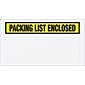 Quill Brand® Packing List Envelope, 5.5" x 10", Yellow Panel Face, "Packing List Enclosed", 1000/Case (PL445)