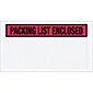 Quill Brand® Packing List Envelope, 5 1/2" x 10" - Red Panel Face, "Packing List Enclosed", 1000/Case