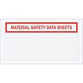 Staples Packing List Envelope, 5 1/2 x 10 - Panel Face, Material Safety Data Sheets