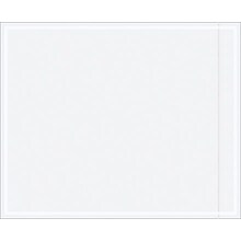 Staples Packing List Envelope, 4 1/2 x 5 1/2, Clear, 1000/Case