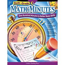 Sixth-Grade Math Minutes Resource Book