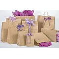 Bonita 18 x 7 x 18.75 Natural Kraft Paper Shopping Bag
