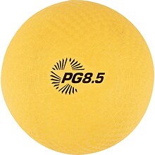 Champion Sports Rhino Playground Ball, 8.5, Yellow (CHSPG85YL)