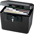 SentrySafe Captured Fire Insulation Fire-Resistant File Safe with Key Lock, 0.6-Cubic-Foot (1170)