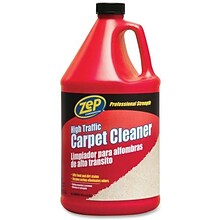 Zep Commercial High Traffic Carpet Cleaner, 1 Gallon Bottle (ZPE1041689)