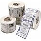 Zebra® Z-Select® 83258 4000T Paper Thermal Transfer Label for Barcode Printers, 1"(H) x 1 1/2"(W)