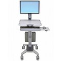 Ergotron® 24198055 Single Display WorkFit-C Sit-Stand Work Station, Up To 37 lbs.