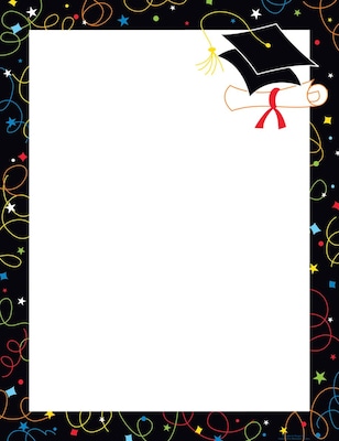 Great Papers® Graduation Swirls Letterhead