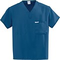 PerforMAX™ Unisex One-pocket Reversible Scrub Tops, Wine, Angelica Color-coding, 2XL