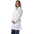 Medline Ladies Full Length Lab Coats, White, Small