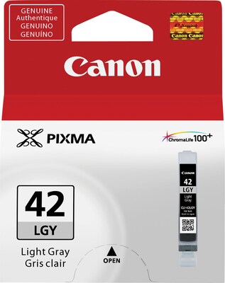 Canon 42 Light Gray Standard Yield Ink Cartridge   (6391B002)