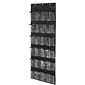 Honey Can Do 24 Pocket Over-Door Shoe Organizer, Black (SFT-01249)