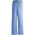 Medline Unisex Rev Hyperbaric Drawstring Scrub Pants, Ceil Blue, MDL-CC, Medium, Reg Length