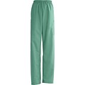 AngelStat® Unisex Elastic Cargo Scrub Pants, Jade, Small, Medium Length