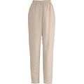 ComfortEase™ Ladies Elastic Scrub Pants, Khaki, Small, Regular Length