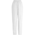 ComfortEase™ Ladies Elastic Scrub Pants, White, 2XL, Petite Length