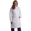 ResiStat® Ladies Full Length Lab Coats, White, Large