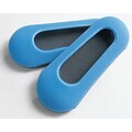 Medline Pedi-foam® Slippers; Light Blue, Medium, 72 Pair/Case