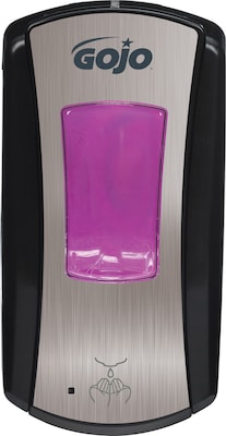 GOJO LTX 12 Automatic Wall Mounted Hand Soap Dispenser, Black (1919-04)