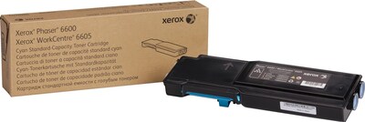 Xerox 106R02241 Cyan Standard Yield Toner Cartridge, Prints Up to 2,000 Pages (XER106R02241)