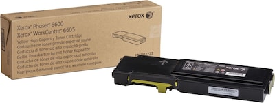 Xerox 106R02227 Yellow High Yield Toner   Cartridge