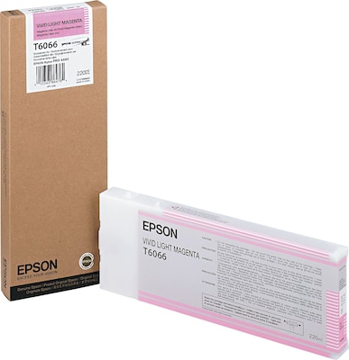 Epson T606 Ultrachrome Light Magenta High Yield Ink Cartridge (T606600)