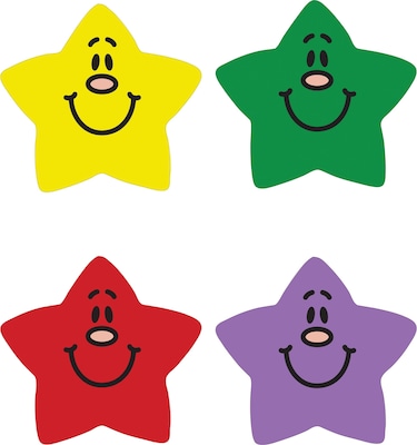 Carson-Dellosa Smiling Stars Chart Seals