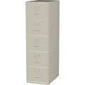 Lorell Commercial Grade Vertical File Cabinet, Putty
