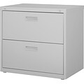 Lorell Lateral File, Light Gray, 30 x 18.6 x 28.1