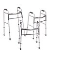 Guardian Signature™ Youth Folding Walkers with 5 Wheels, Junior, 27 1/4 - 34 1/4 H, 4/Pack
