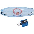 Ambu® CPR Barrier Masks with Key Chain, Blue