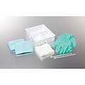 Medline Dry Skin Surgical Scrub Trays with Gauze, 20/Pack