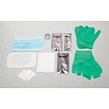 Medline Central Line Dressing Trays with Alcohol/PVP Swabsticks and Suresite® Window, 20/Pack