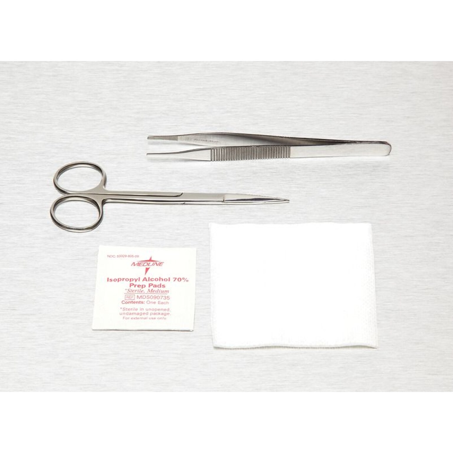 Medline Suture Removal Trays, 12-ply, 50/Pack