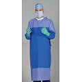 Gore® LP Level 4 Surgical Gowns With Panel Coverage, Ocean Blue, Large, Tie Neck and Back, Dozen