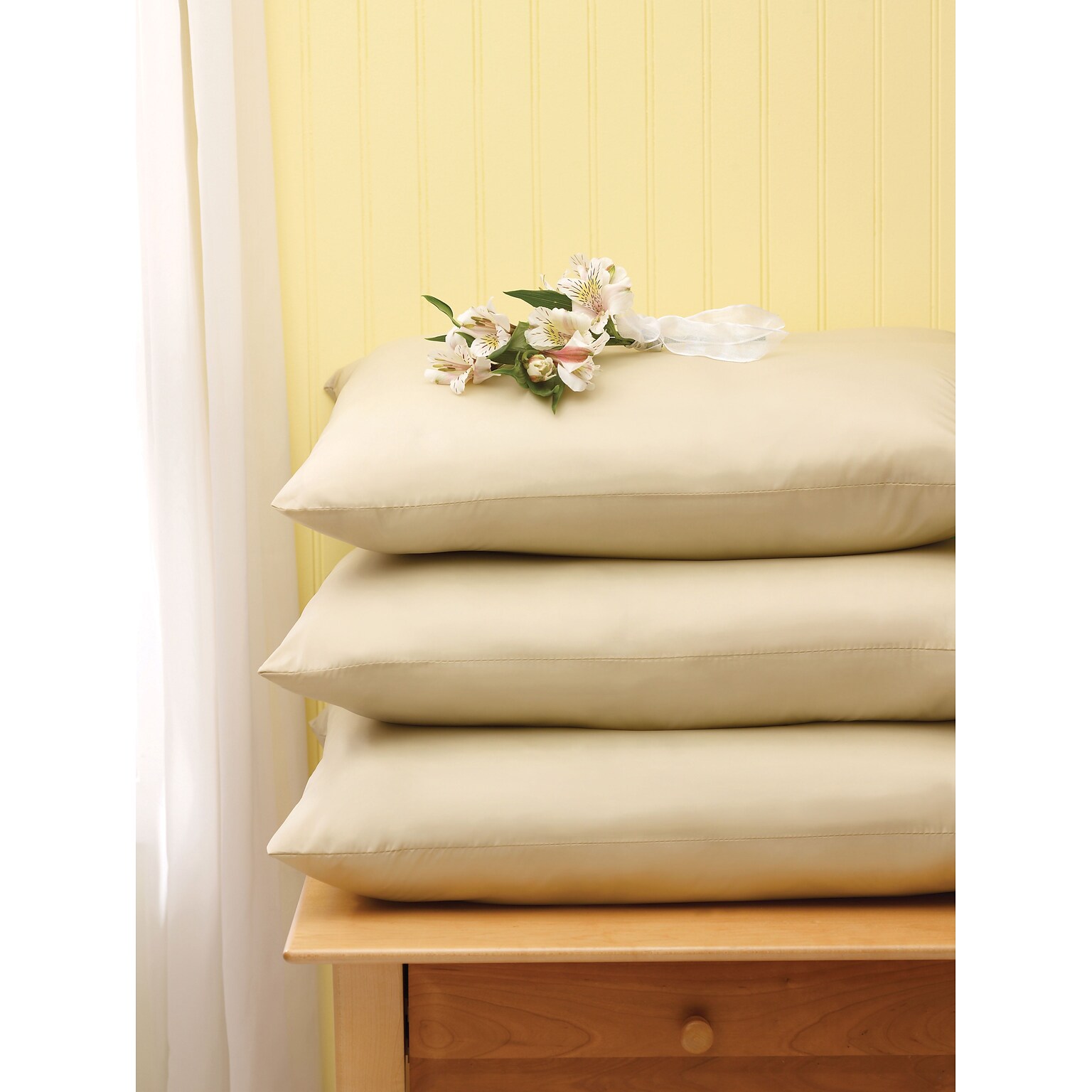 Nylex Ultra Pillows, Tan, 2/Pack (MDT219715Z)