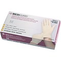 MediGuard® Stretch Synthetic Vinyl Exam Gloves, Beige, XL, 9 L, 1000/Pack