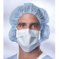 Medline Surgical Face Masks with Horizontal Ties, Blue, 300/Pack