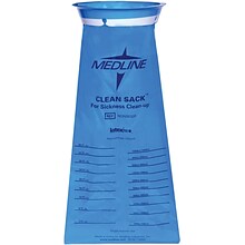 Medline Emesis Bags, Clear, 36 oz, 500/Pack