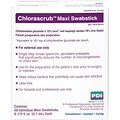 Chlorascrub™ Maxi Swabsticks, 300/Pack