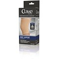 Curad® Pull-over Knee Supports, Beige, Medium, Retail Packaging, 4/Pack