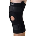 CURAD® U-shaped Hinged Knee Supports; Black, Small, Retail Packaging, 4/Pack