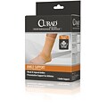 Curad® Open Heel Ankle Supports, Beige Color, Small Size, Retail Packaging, 4/Pack