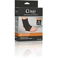 Curad® Neoprene  Open Heel Ankle Supports, Black Color, 2XL Size, Retail Packaging, Each