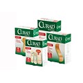 Curad® Sheer-Gard® Adhesive Bandages; Natural, Junior Size, 1 1/2 L x 3/8 W, 1200/Pack