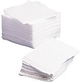 Medline Deluxe Dry Disposable Washcloths, White, 20 L x 13 W, 300/Pack